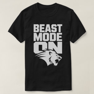 Fierce Lion Head Motivational Workout T-Shirt