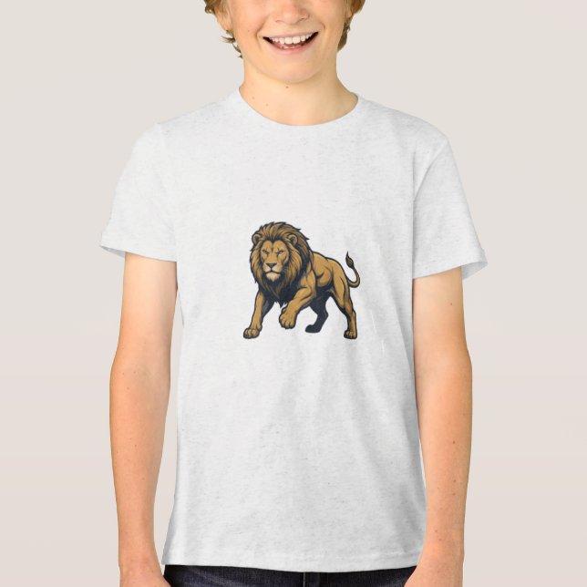 Fierce Lion Majesty Graphic Tee (Front)