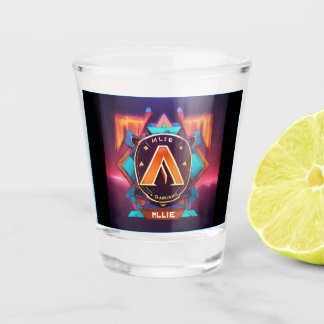 Fierce "M Like Gaming" Logo Art -  Shot Glass