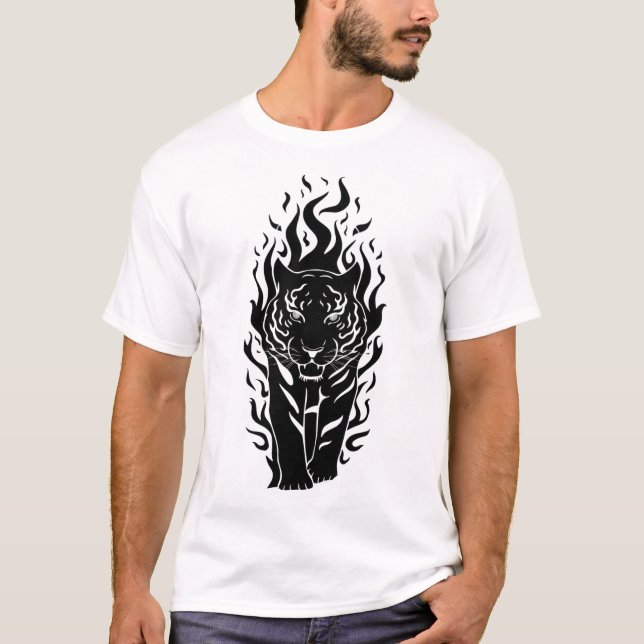 Fierce Majesty: The Tiger Collection T-Shirt (Front)