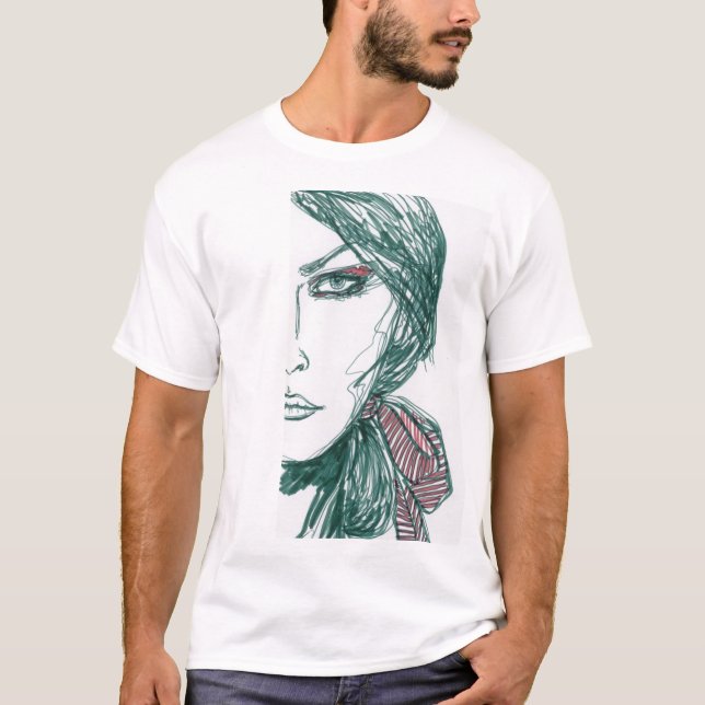 fierce model T-Shirt (Front)