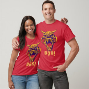 Fierce Monster BOO Halloween Scary Design Tshirt 