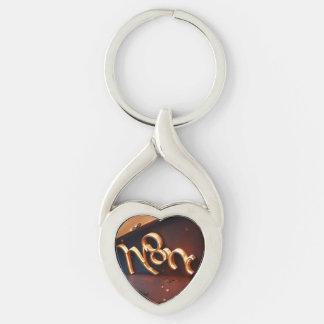 Fierce "Noor" 3D Logo Design for Key Ring