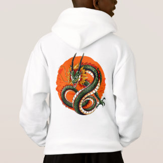 Fierce orange Dragon