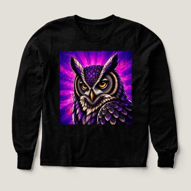 Fierce Owl Vintage Wildlife (Design Front)