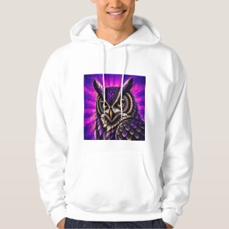 Fierce Owl Vintage Wildlife Hoodie