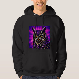 Fierce Owl Vintage Wildlife Hoodie