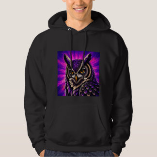 Fierce Owl Vintage Wildlife Hoodie