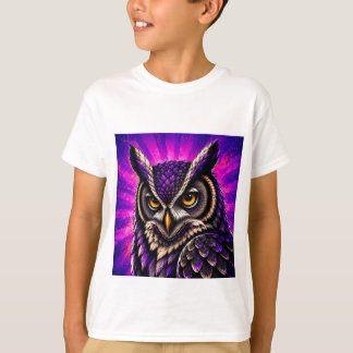Fierce Owl Vintage Wildlife T-Shirt