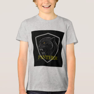 Fierce Panther Graphic T-Shirt   Bold Wild Animal Tri-Blend Shirt