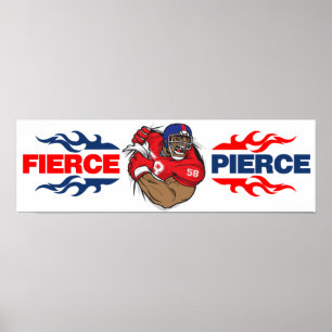 Fierce Pierce Poster