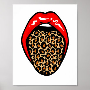 Fierce & Playful: Wild Lips Wall Art