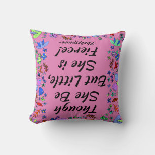 Fierce Quote Cushion