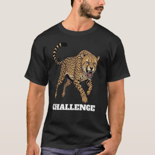 Fierce Roaring Cheetah Streetwear T-Shirt