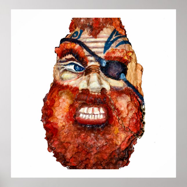 Fierce Scandinavian Viking Poster (Front)