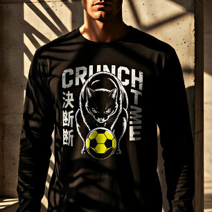 Fierce Soccer Cat - For Cat Lovers & Athletes T-Shirt