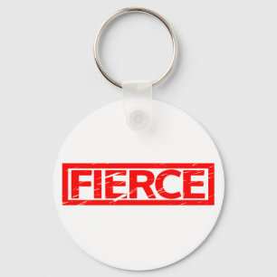 Fierce Stamp Key Ring