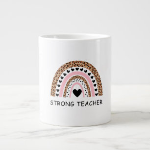 Fierce Teacher Valentine Large Coffee Mug