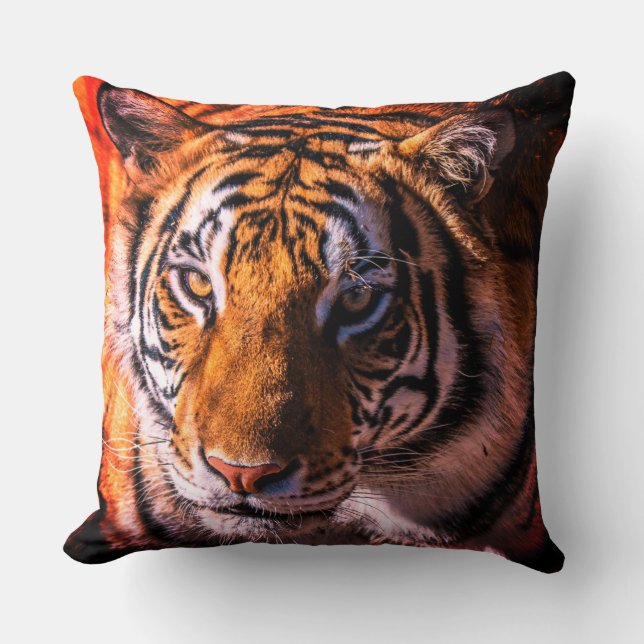 Fierce Tiger Cushion (Front)