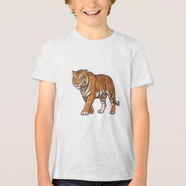 Fierce Tiger Graphic Tee (Front)