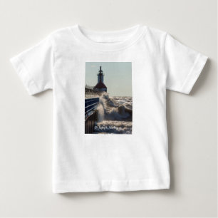 Fierce Waves At St Joseph Baby T-Shirt