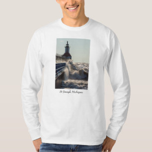 Fierce Waves At St Joseph T-Shirt