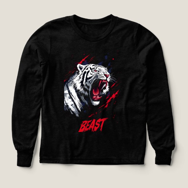 Fierce White Tiger Beast (Design Front)