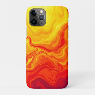 Fiery Abstract Flow Art Case-Mate iPhone Case
