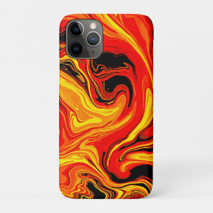 Fiery Abstract Swirls of Emotion Case-Mate iPhone Case