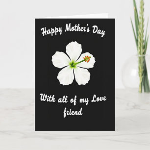 Fiery Anthers Mothers Day Card