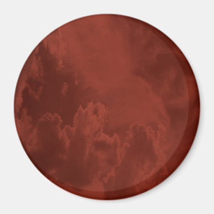 Fiery clouds... magnet