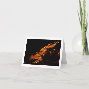Fiery Dragon Card