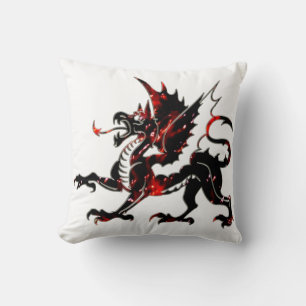 Fiery Dragon Cushion