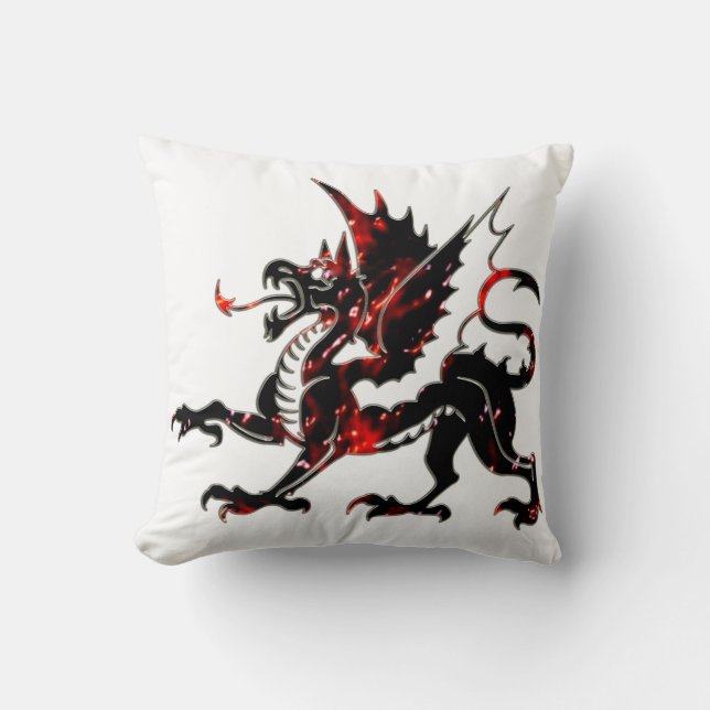 Fiery Dragon Cushion (Front)
