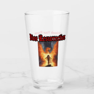 Fiery Dragon Spirit Glass Cup
