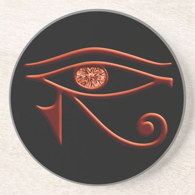 Fiery Eye Of Horus Coaster (Front)