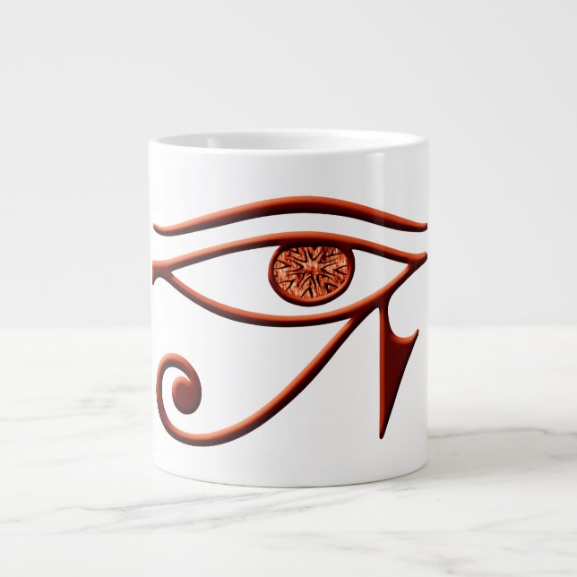 Fiery Eye Of Horus Jumbo Mug (Front)