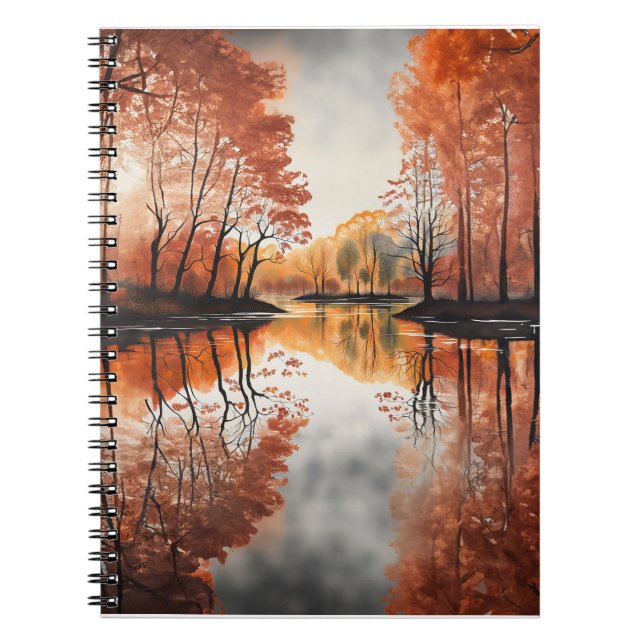 Fiery Forest Notebook (Front)