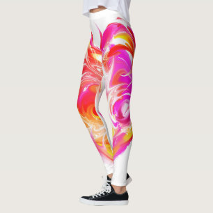 Fiery Heart Leggings
