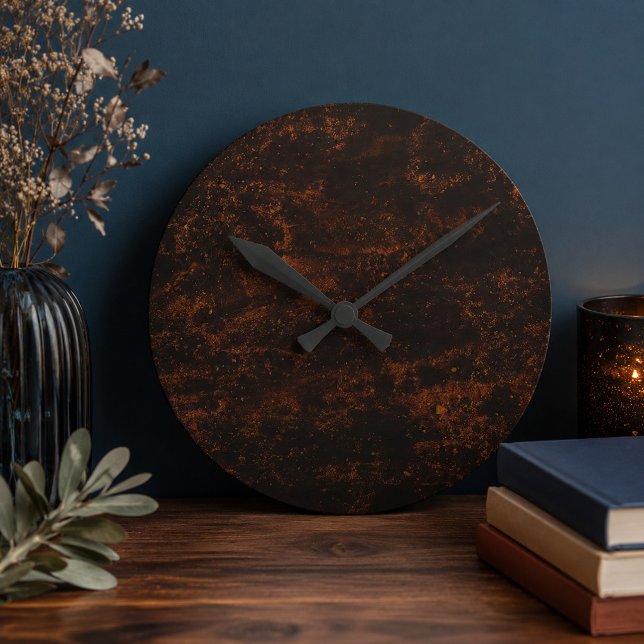 Fiery Lava Round Clock (Creator Uploaded)