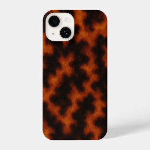 Fiery Lava Texture Abstract Pattern – Bold Seamles iPhone 14 Case