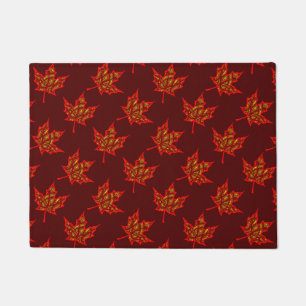 Fiery Leaves Doormat