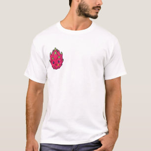 Fiery Little Dragon Fruit Character T-Shirt