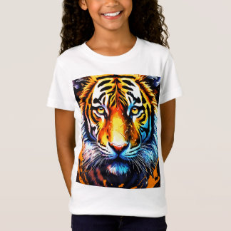 "Fiery Majesty – The Lion's Roar T-Shirt" T-Shirt