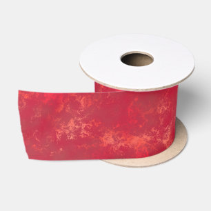 Fiery Mirage  Satin Ribbon
