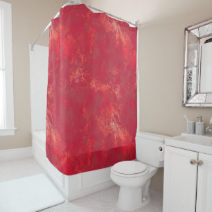 Fiery Mirage  Shower Curtain