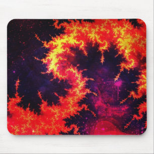 Fiery Mouse Pad