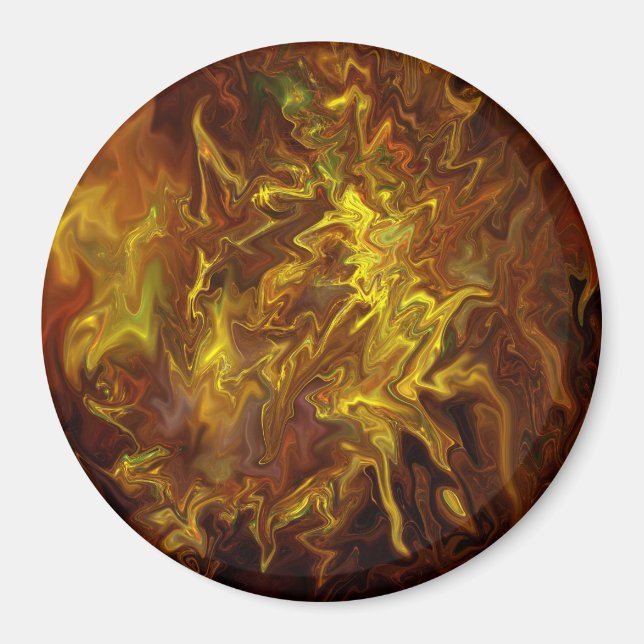 Fiery Nebula.... Magnet (Front)