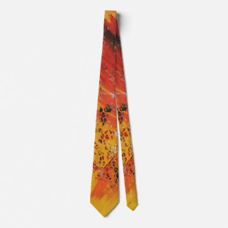Fiery Phoenix Neck Tie