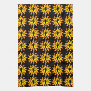 Fiery Scorpio Tea Towel